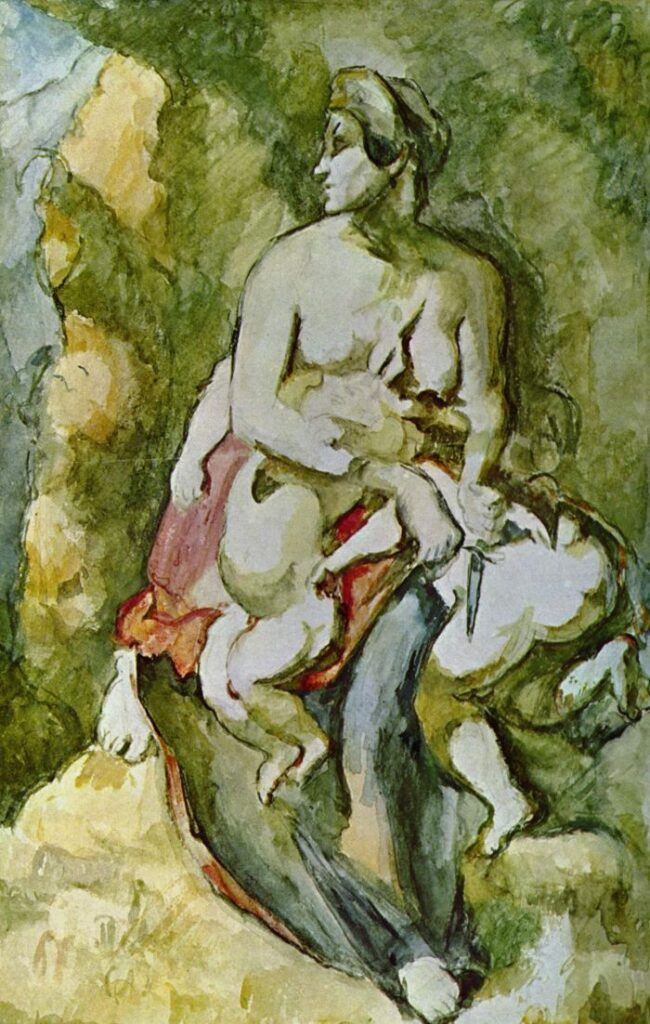 Paul Cézanne - La Médée (d'après Delacroix) - 1880