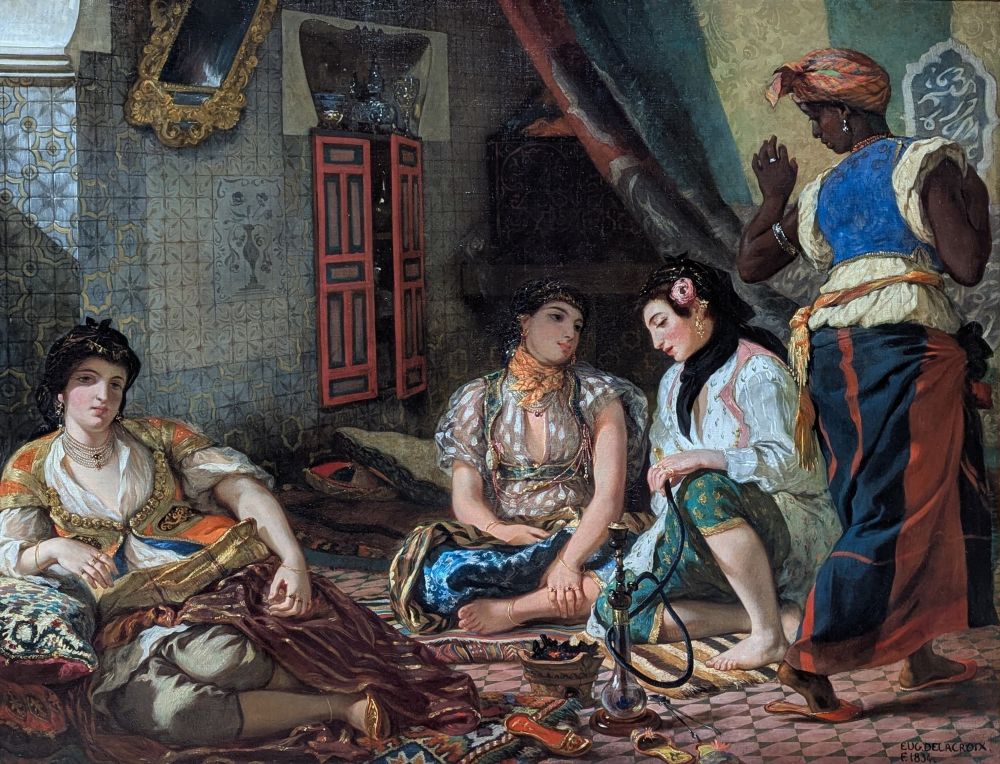 Eugène Delacroix - Femmes d’Alger dans leur appartement - 1834