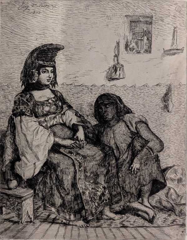 Eugène Delacroix – Juive de Tanger - 1833