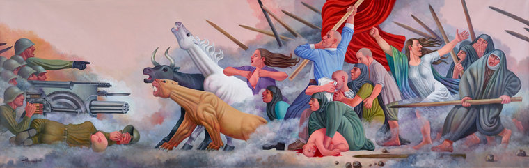 Faisel Laibi Sahi – Uprising – 2016 - © Dalloul Art Foundation