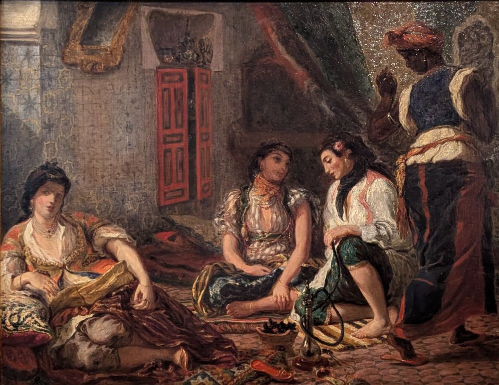 Henri Fantin-Latour – Femmes d’Alger dans leur appartement (d'après Delacroix) – vers 1875