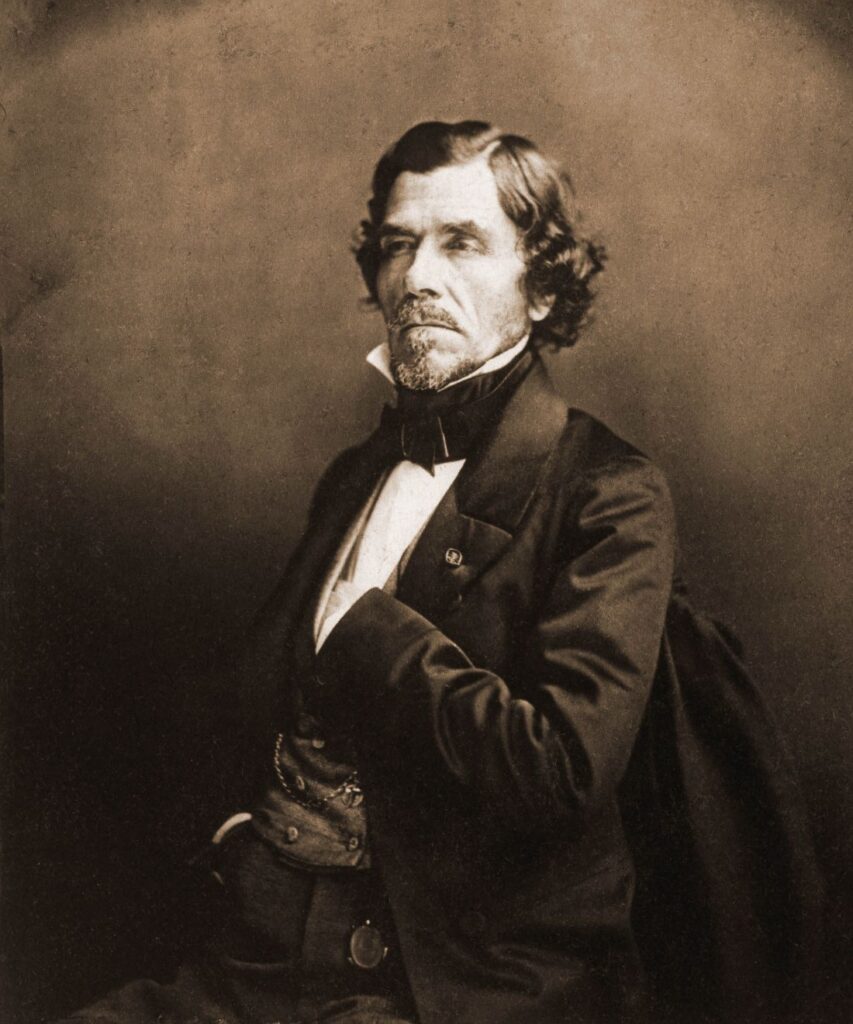 Photographie d’Eugène Delacroix par Nadar - 1858