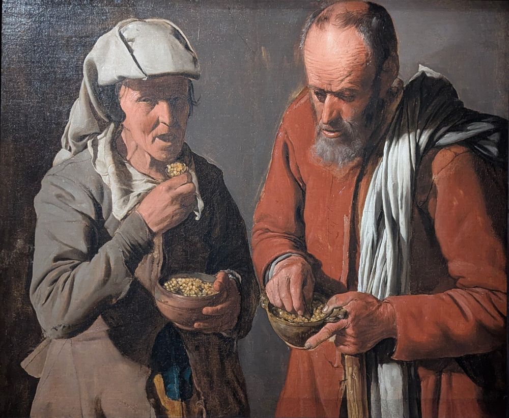 Georges de La Tour, Les mangeurs de pois