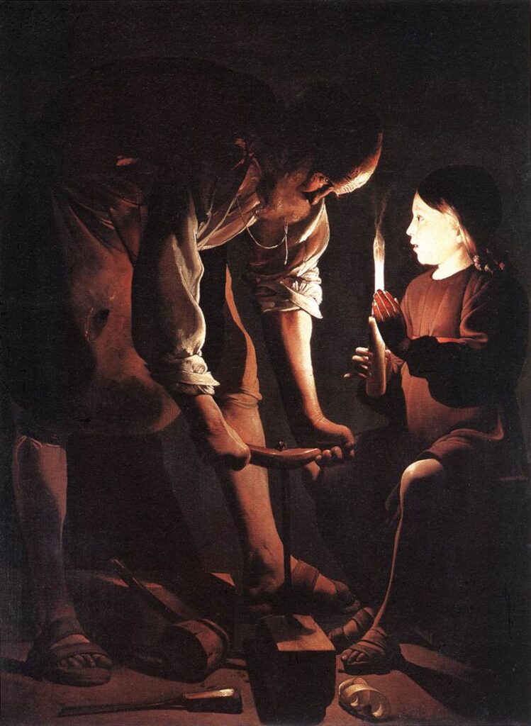 Georges de La Tour, Saint Joseph charpentier