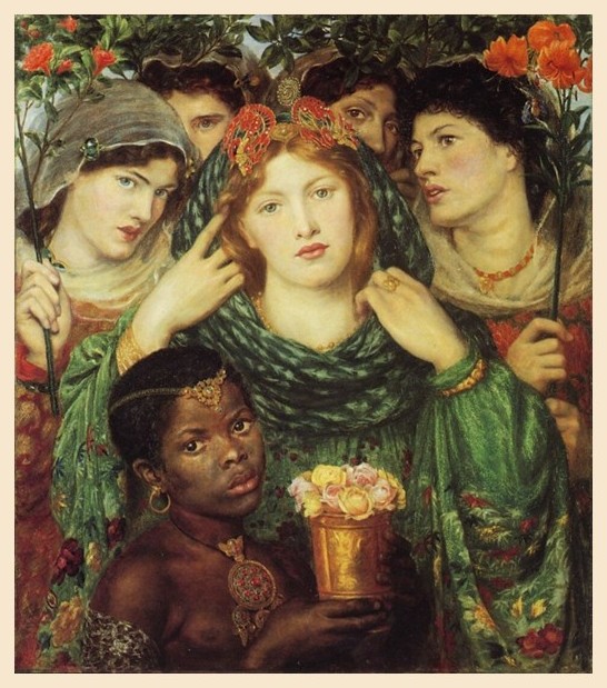 Dante Gabriel Rossetti – La Bien-aimée (The bride) - Tate Gallery, Londres