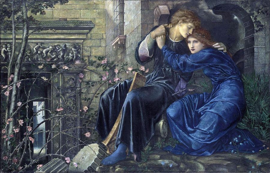 Edward Burne-Jones – L’Amour parmi les ruines - Wightwick Manor
