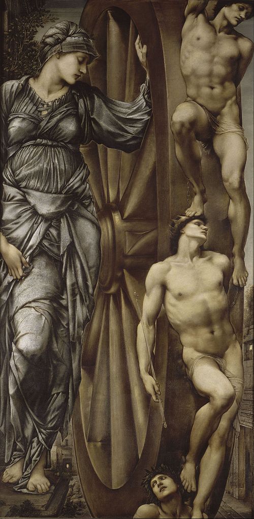 Edward Burne-Jones - La Roue de la Fortune - musée d’Orsay, Paris