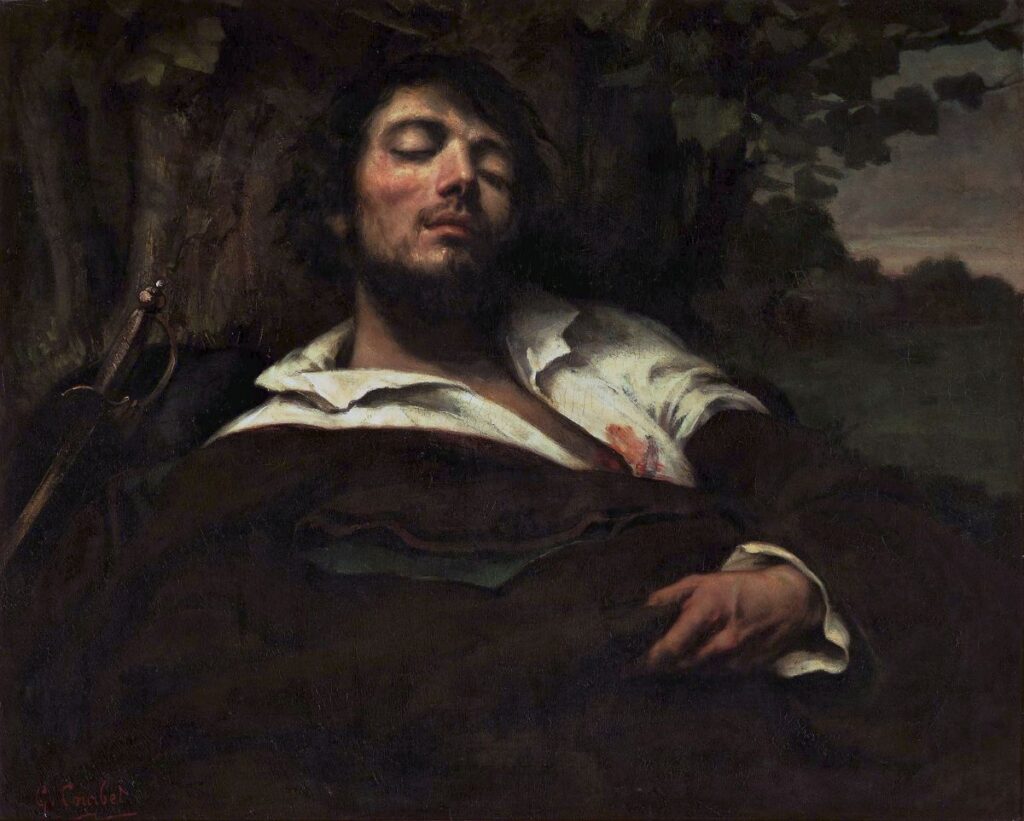 Gustave Courbet - L’Homme blessé