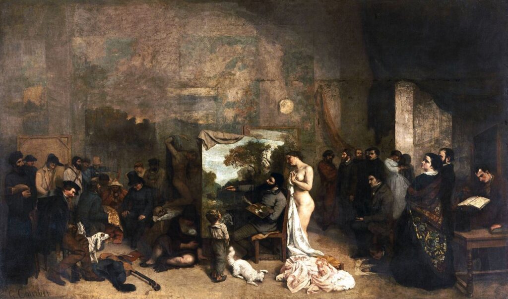 Gustave Courbet - L’Atelier du peintre