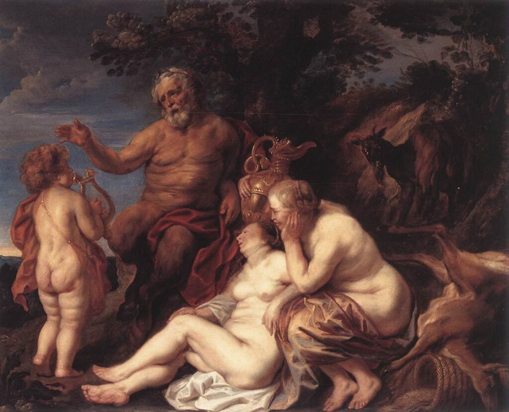 Jacob Jordaens – L’Éducation de Jupiter