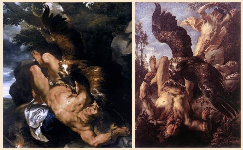 Pierre-Paul Rubens et Jacob Jordaens – Prométhée enchaîné