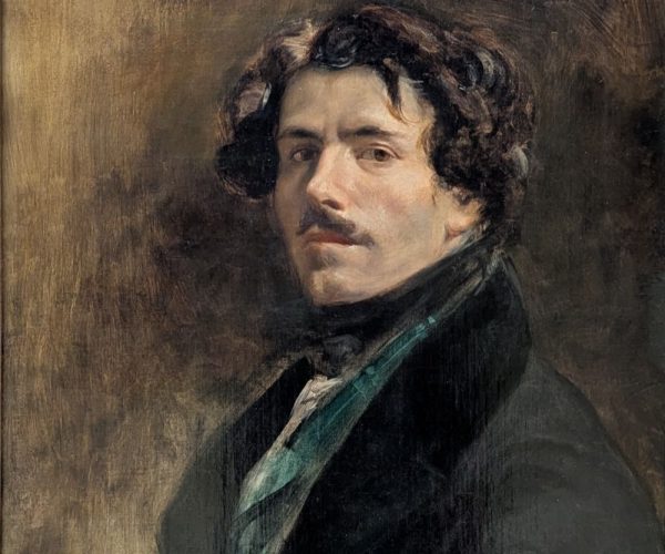 Eugène Delacroix - Autoportrait au gilet vert - 1837