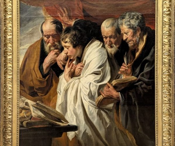 Jacob Jordaens – Les Quatre Évangélistes - photo Sandrine Delenne