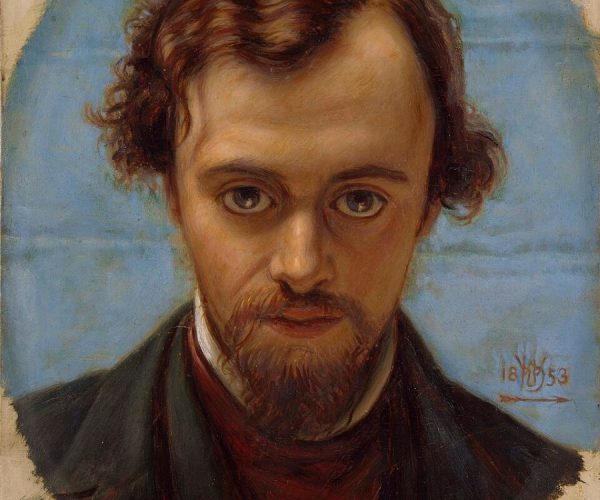 Portrait de Dante Gabriel Rossetti à l'âge de 22 ans par William Hunt