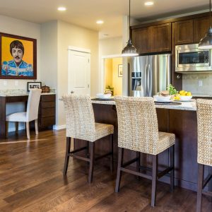 tableau Paul McCartney par Sandrine Delenne Art-sd. Mock-up (maquette) de décoration intérieure